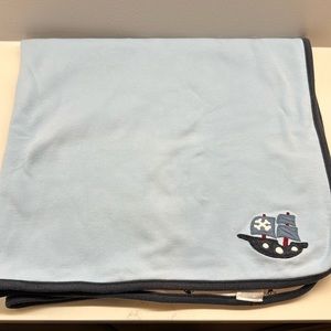 Gymboree Vintage pirate ship blanket. Tag year 2009.
